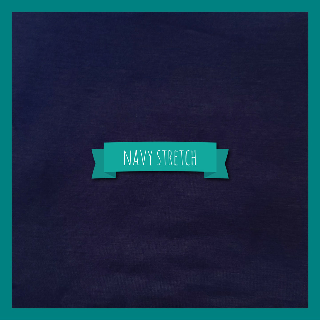 Navy Stretch Headwrap